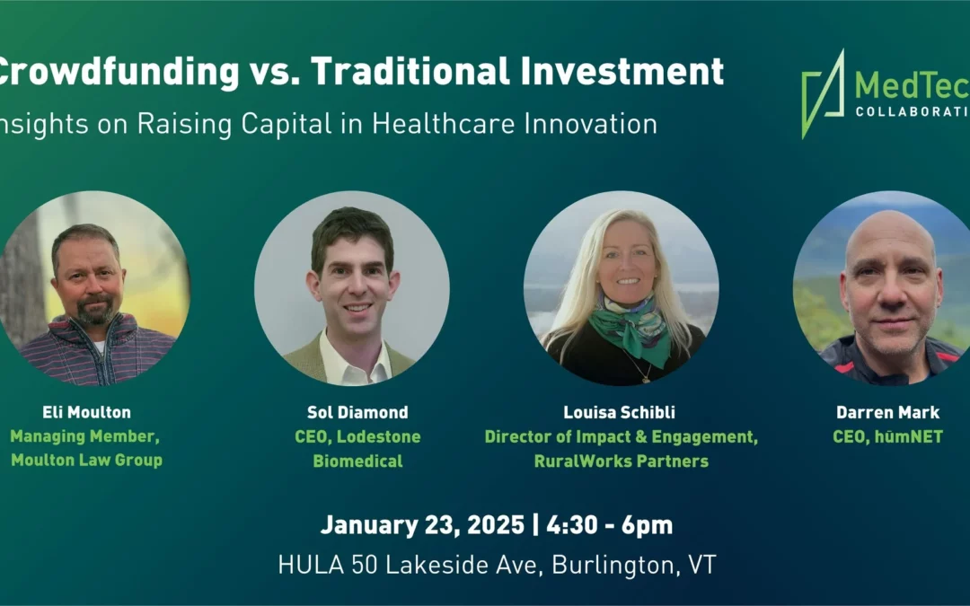 Crowdfunding vs. Traditional Investment: Insights on Raising Capital in Healthcare Innovation